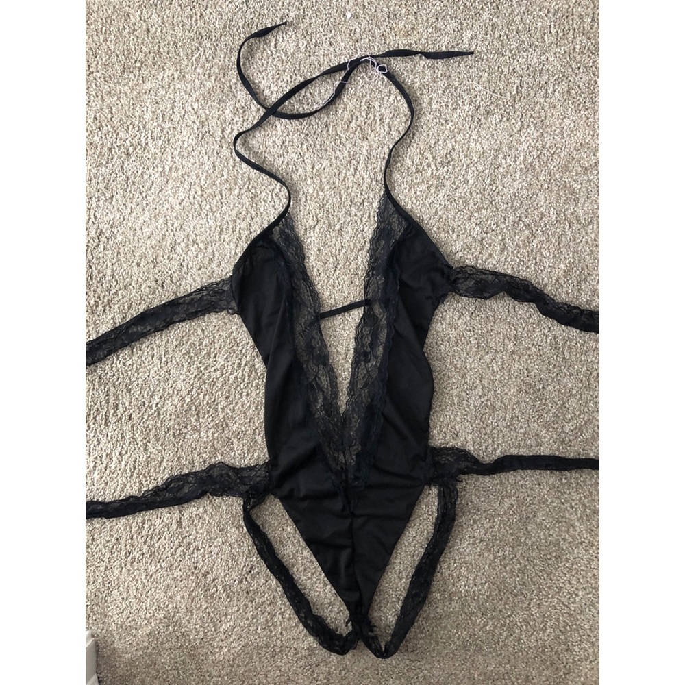 Black lingerie
